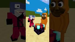Tung tung tung Sahur and Baby Aphmau Love Run [ SQUID GAME CHALLENGE ] Italian Brainrot #shorts #fyp