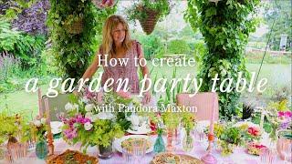 How to Create a Garden Party Table | Tutorial |