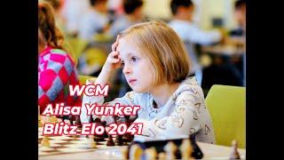 WCM Alisa Yunker (Alice) (2041) - Night Blitz 11/10 - Yunker Chess & CO