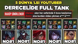 BÖYLE KANSER VİDEO İZLEMEDİNİZ! 5 DÜNYA 1.Sİ YOUTUBER DERECELİDE TANK KASARSA NE OLUR?