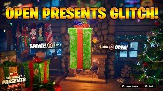 HOW TO OPEN ALL WINTERFEST PRESENTS NOW GLITCH EARLY TODAY IN FORTNITE 2024!