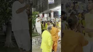 GRAND HARINAAM SANKIRTAN IN BER SARAI #gaurnitai #iskcon #kirtan #like #subscribe #viral #ytshorts
