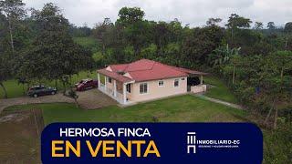 Hermosa Quinta en Venta cerca a la Vía Quevedo km 23 - Santo Domingo de los Tsachilas