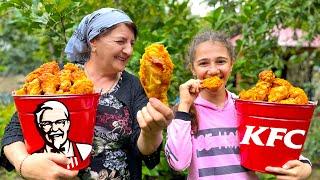 Grandma's Mysterious Crispy KFC Chicken Recipe! Once you try, you can't give up!!!