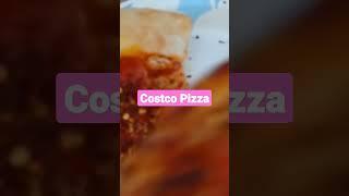 How I Eat My Pizza #costcopizza #costco #pepperonipizza #redpepper