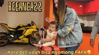 Yey BEEANCA udah bisa NGOMONG “ PAPA “MAMY CITRA iri .Di balik break shutting crew BM 22