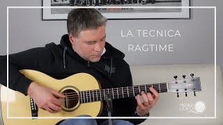 La tecnica Ragtime Blues, Michele Lideo #fingerstyle #ragtime #guitar guitar