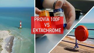 Provia 100F vs Ektachrome: A Slide-film comparison