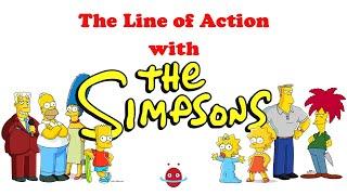 The Line of Action with "The Simpsons" 