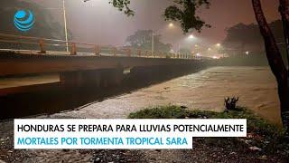 Honduras se prepara para lluvias potencialmente mortales por tormenta tropical Sara