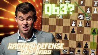 How to play the Ragozin Defense (Qb3 Ideas By White) - Queen's Gambit Declined, Ragozin Defense