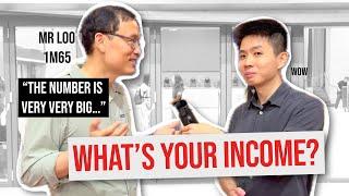 Asking Jurong Residents About Their Incomes! (Ft. 1M65 Mr Loo)