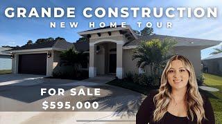 PORT ST. LUCIE, FL NEW CONSTRUCTION HOME TOUR:  WHAT 600k GETS YOU IN PORT ST. LUCIE, FL (NO HOA)