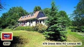 SOLD! Country Homes For Sale In Maine | 479 Drews Mill RD Linneus ME MOOERS REALTY 8367