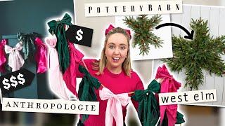 DIYing expensive holiday decor *FOR LESS* EASY & AFFORDABLE Christmas DIY dupes