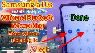 all samsung wifi and bluetooth problem | a10s wifi and bluetooth problem