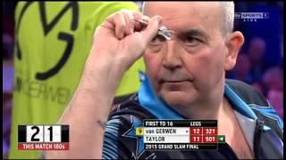 2015 Grand Slam of Darts Final van Gerwen vs Taylor pt5