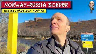 Remote Norway-Russia border at Grense Jakobselv 