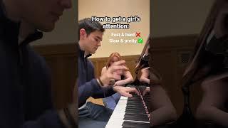 How to get a girl’s attention on the piano