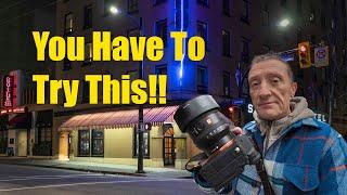 How To Photograph The City Streets At Night.