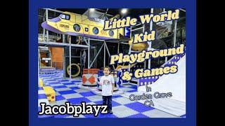 Jacobplayz at The Little World Kid Playground and Games in Garden Grove California.