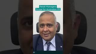 Retail Manager- is one of the top 20 Occupations in Australia! #krunalnayak #australia #growmore