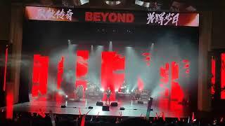 武漢天空樂隊富九致敬BEYOND，河源站精彩全程演出，神似家駒嗓音