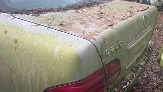 Mercedes e280 first wash in 4 years