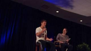 Charlie Bewley and Christopher Heyerdahl