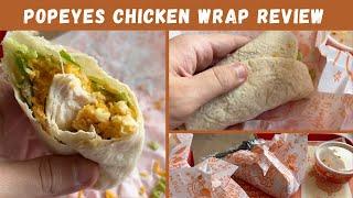 Popeyes Chicken Wraps Review