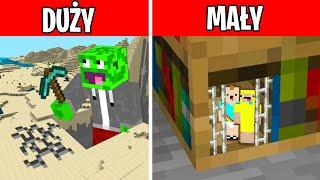 NAJWIĘKSZY PALION vs NAJMNIEJSZY LOLO i BOLO w Minecraft! 