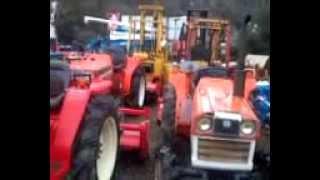 Japan Used Tractor in tottoricity yard(SunRouteJapan Co.,ltd)