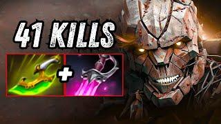 Brutal 1200XPM Tiny Mid 41Kills One Shot Khanda + Swift Blink + Daedalus Dota 2