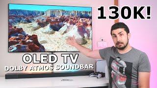 SPONSORSUZ 130K HARCADIM, SİNEMA GİBİ OLDU MU? "LG G3 OLED ve JBL BAR 1000 Soundbar"