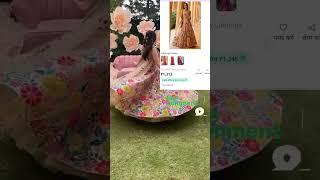 Wedding Lehenga Price On Meesho || #viral #shorts #weddinglehenga #indianlehenga #meeshohaul