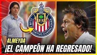 ¡OFICIAL! Matías ALMEYDA NUEVO TIMONEL del GUADALAJARA | ultimas noticias del chivas hoy