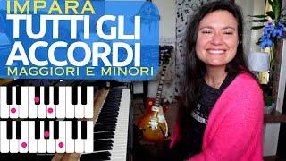 TUTTI GLI ACCORDI AL PIANOFORTE: TUTORIAL GRATUITO LEZ. 1