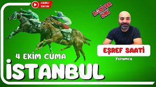 İSTANBUL / Canlı Yayın / Bariyer Dibi / 4 Ekim 2024 Cuma #atyarisi