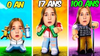 J'ai vécu 100 ans en 24 heures dans Roblox ! (Je suis une vieille femme )