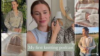 My First Knitting Podcast! | KnitsByWilma