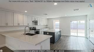 Brand New Modern 3 Bedroom Home Near Downtown Phoenix, Arizona! - Priced at $349,900