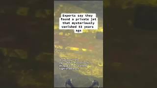 Experts say they found plane that disappeared in 1971 #shorts