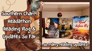 a very chatty SOUTHERN CHARM READATHON vlog!