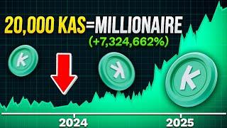 How Much Will 20,000 $KAS Be Worth By 2025? Kaspa Price Prediction!!