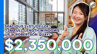 Up@Robertson Quay - 2-Bedroom + Study unit with 1,119sqft in District 9 | $2,350,000 | Jesley Lim