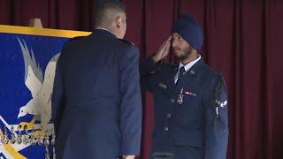 Sikh man makes US Air Force history in San Antonio