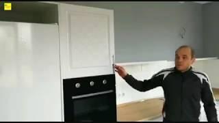 Обзор очередной установленной  кухни от компании "Доступные кухни"