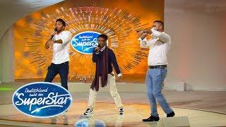 DSDS 2018 | Gruppe 09 - Mario, Salvatore, Robinto mit "Un Dos Tres Maria" von Ricky Martin