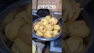 Nagpur’s Most Viral Ulta Vada Pav  #shorts #youtubeshorts #viralvideo #streetfood