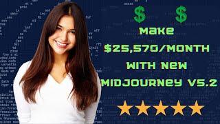 Make $25,570/month With New Midjourney V5.2 (Full Guide)